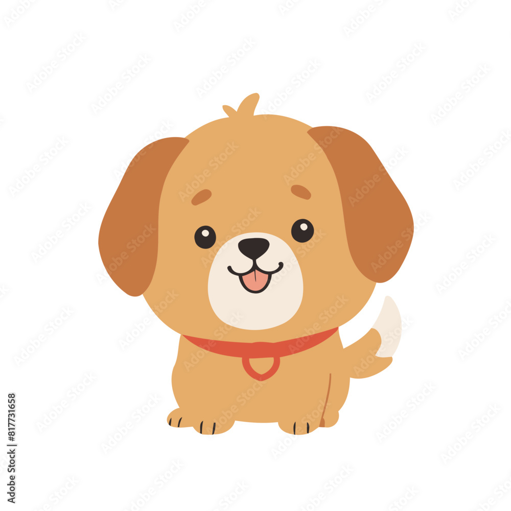 Cute Dog for kids books vector illustration Cute Dog for kids books vector illustration