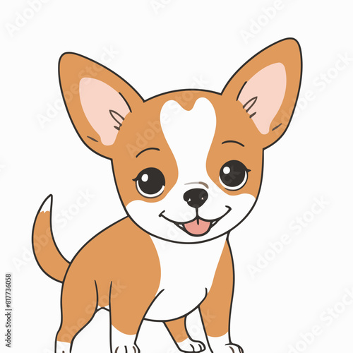 Vector illustration of a playful Dog for preschoolers' storytime