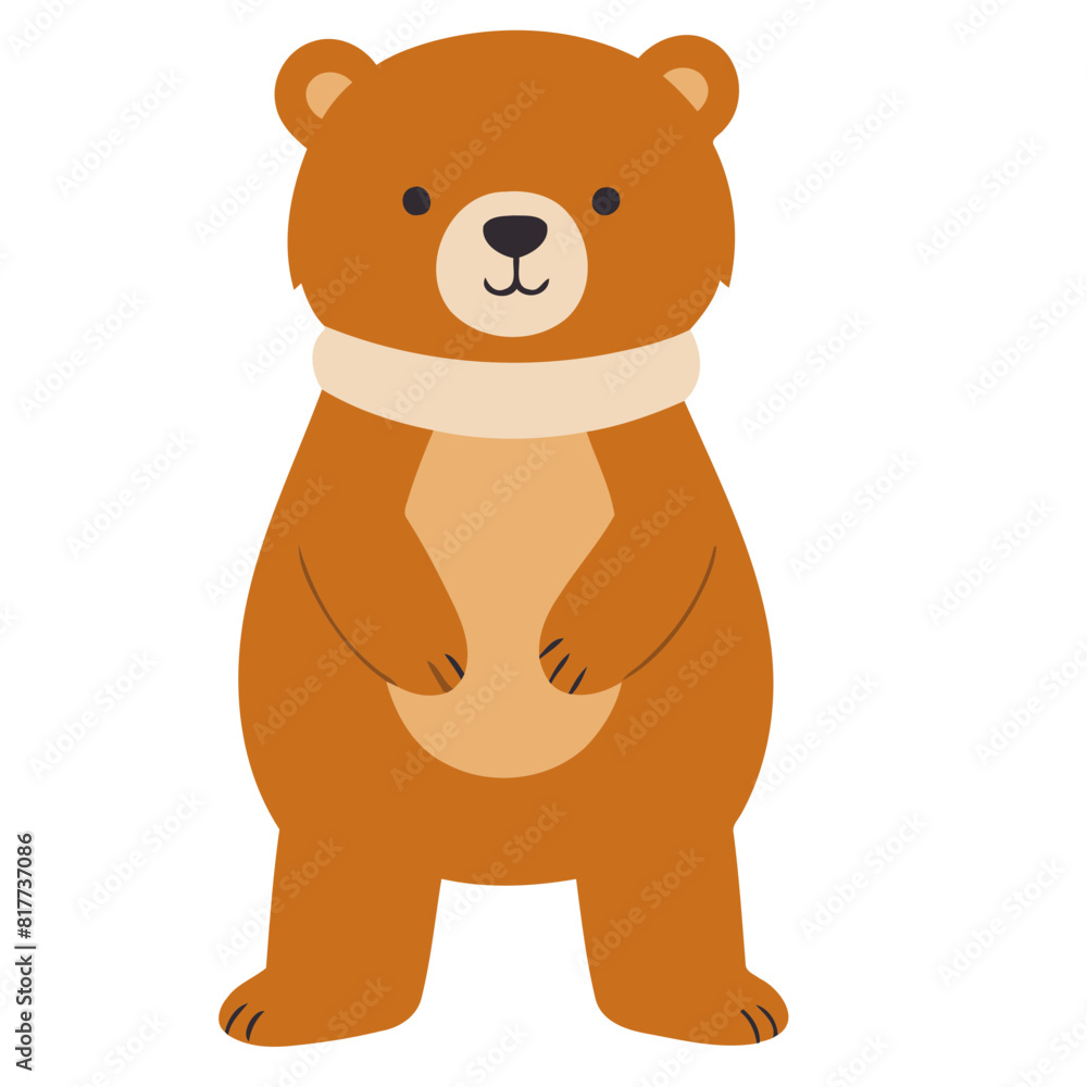 Cute Bear for kids story book vector illustration Cute Bear for kids story book vector illustration