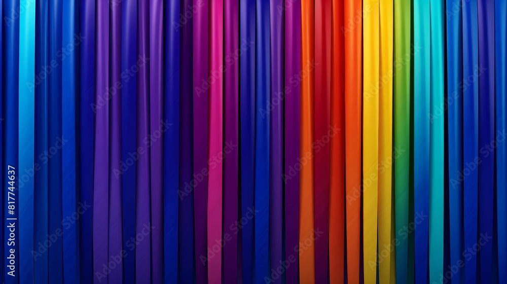 Happy Pride Month with rainbow lines Happy Pride Month with rainbow lines