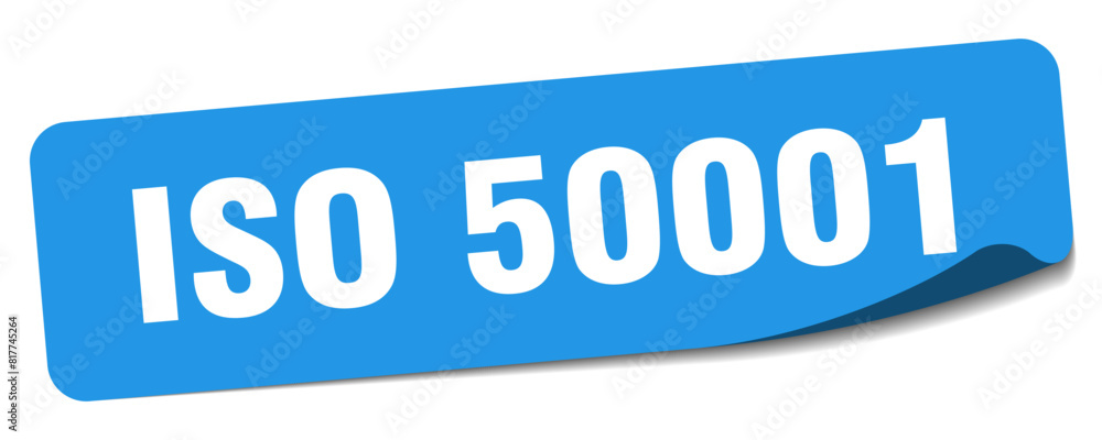 iso 50001 sticker. iso 50001 label iso 50001 sticker. iso 50001 label