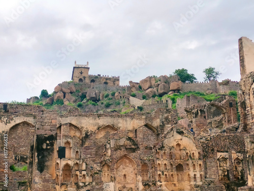Fotografie Golconda Fort in Hyderabad, Telangana