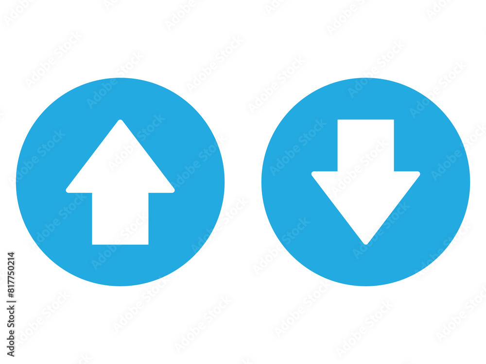 up and down arrow icon design illustration up and down arrow icon design illustration