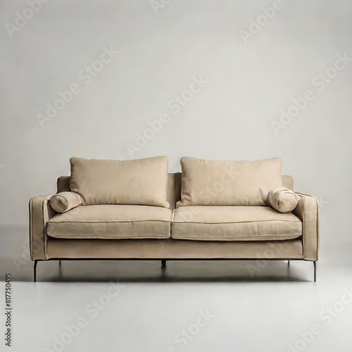 The sofa is placed소파가 놓여진 모습Generative AI © 명 무
