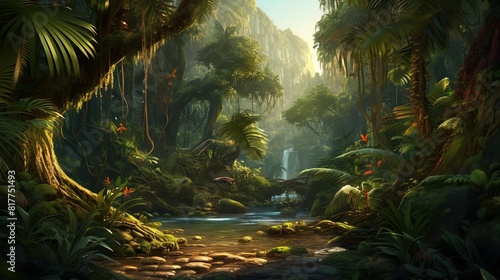 Tropical Climate of the Jungle UHD Wallpaper