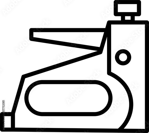 Saw blade outline vector
