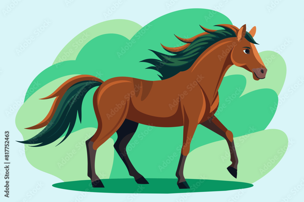 horse cartoon vector illustration horse cartoon vector illustration