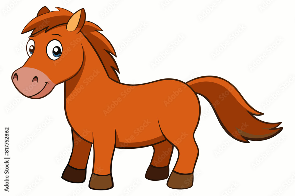 horse cartoon vector illustration horse cartoon vector illustration