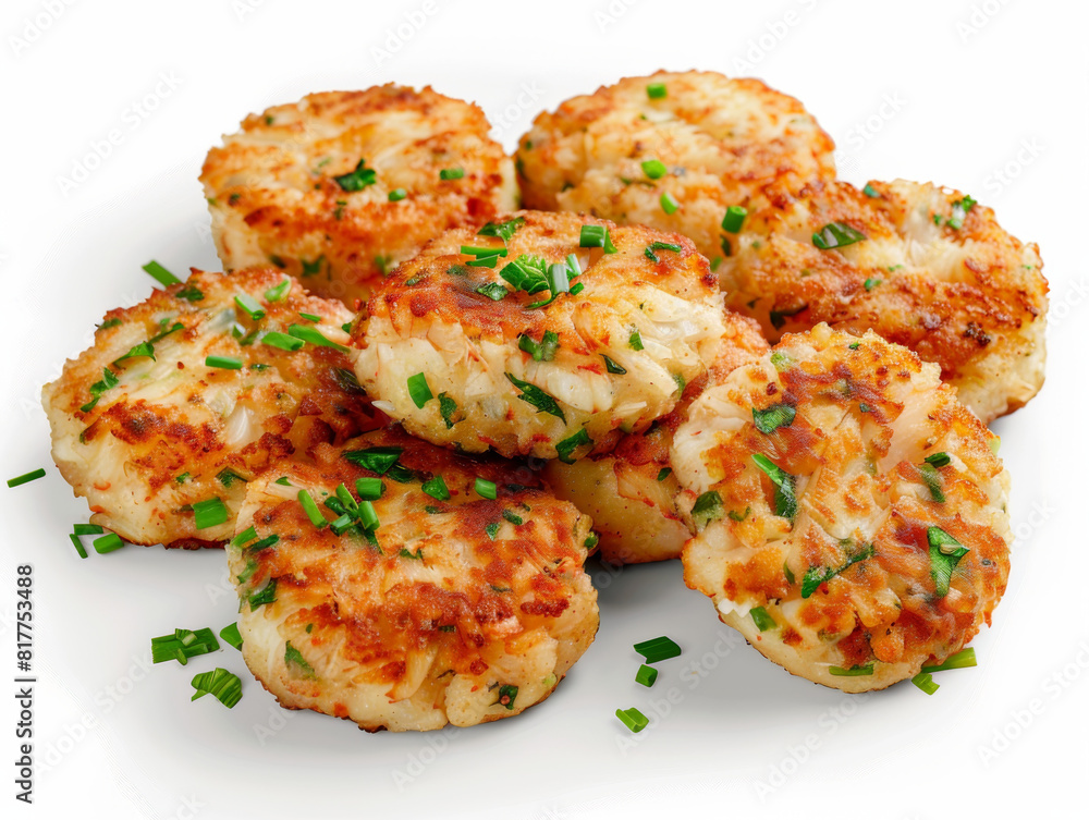 A pile of fried food with a lot of parsley on top A pile of fried food with a lot of parsley on top