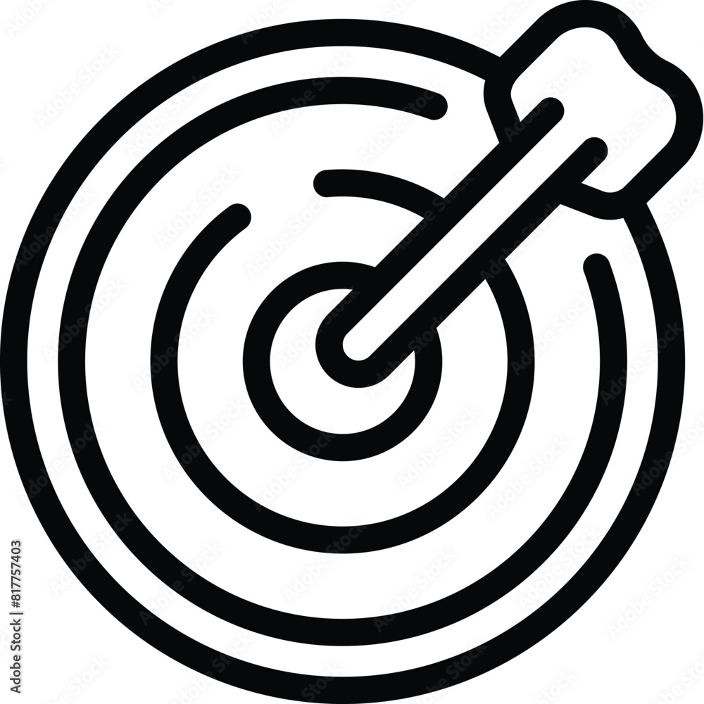 Goal achievement coaching icon outline vector. Self confidence building. Successful target accomplishment Goal achievement coaching icon outline vector. Self confidence building. Successful target accomplishment