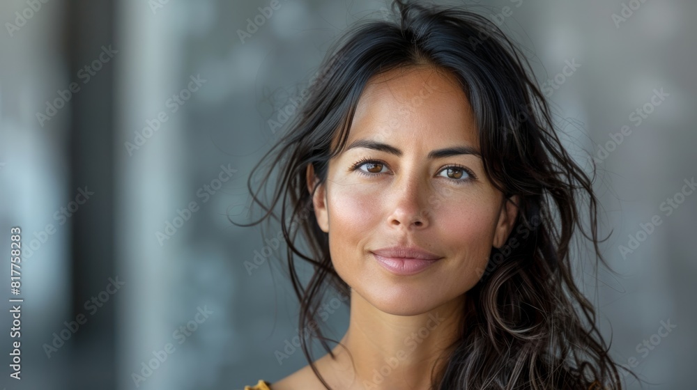 a hispanic woman in her 30s, portrait a hispanic woman in her 30s, portrait