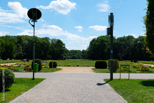 Tableau sur toile landscape in margaret island