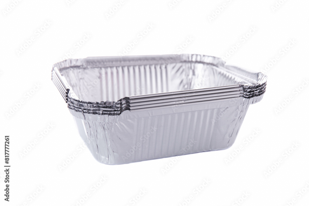 Aluminum foil food container
