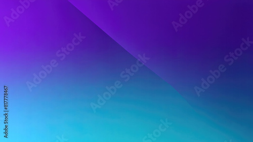 Abstract Purple turquoise color smooth blurred background