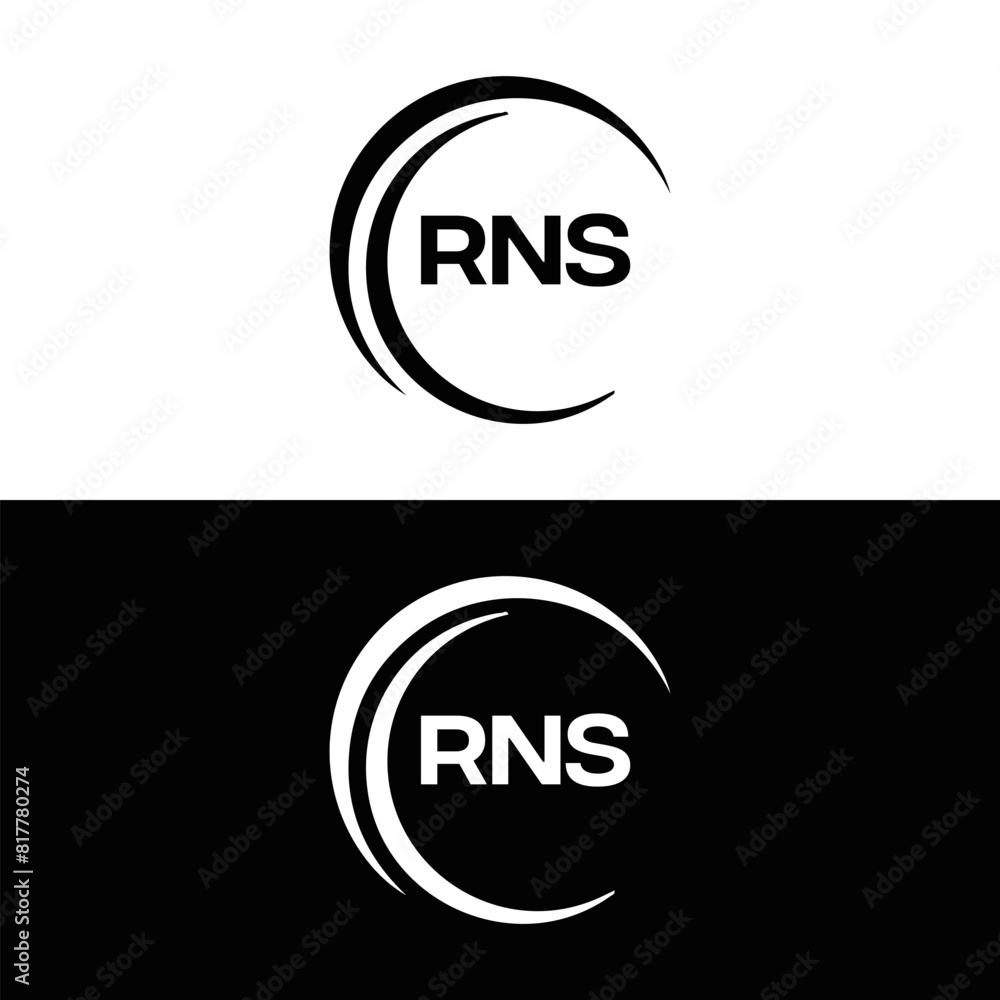 RNS logo. R N S design. White RNS letter. RNS, R N S letter logo design. R N S letter logo design in FIVE, FOUR, THREE, style. letter logo set in one artboard. R N S letter logo vector design. RNS logo. R N S design. White RNS letter. RNS, R N S letter logo design. R N S letter logo design in FIVE, FOUR, THREE, style. letter logo set in one artboard. R N S letter logo vector design.