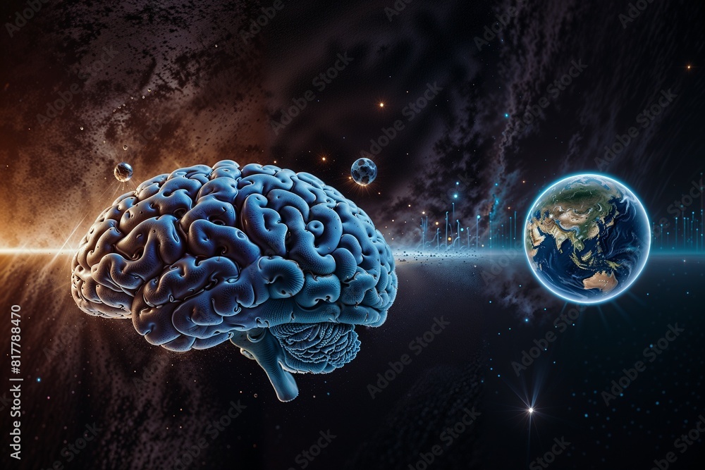 Obraz premium human brain