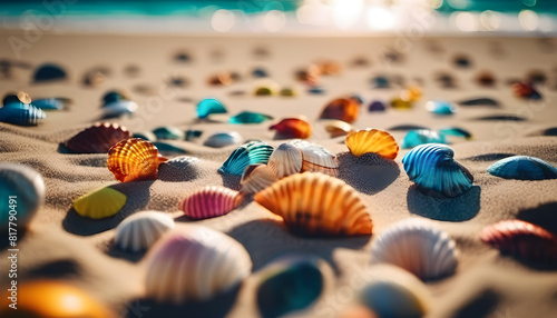 shells on the beach photo