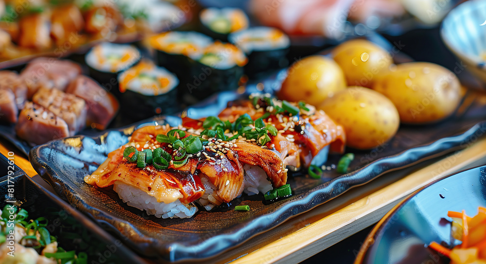 Tasty Japanese Cuisine: Meat and Potatoes, Generative AI Tasty Japanese Cuisine: Meat and Potatoes, Generative AI