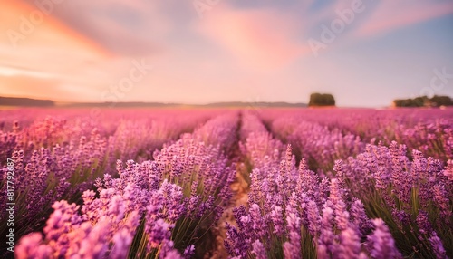 lavender macro  cinematic light  shallow depth of field  wide angle