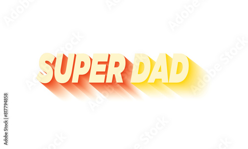 Title Father's day T- shirt and Father's Day poster or banner template and background. Greetings and presents for Father's Day in flat lay styling. Promotion and shopping template for love dad. 
