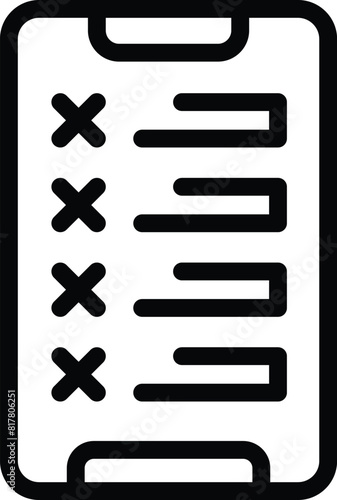 Defunct startup icon outline vector. Business plan crisis. Entrepreneur fall down