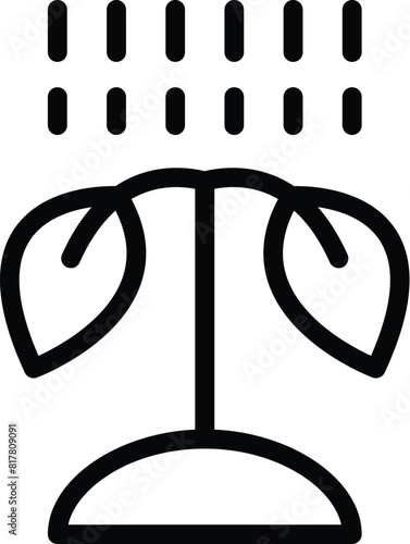 Startup bankruptcy icon outline vector. Business breakdown crisis. Crashes project idea