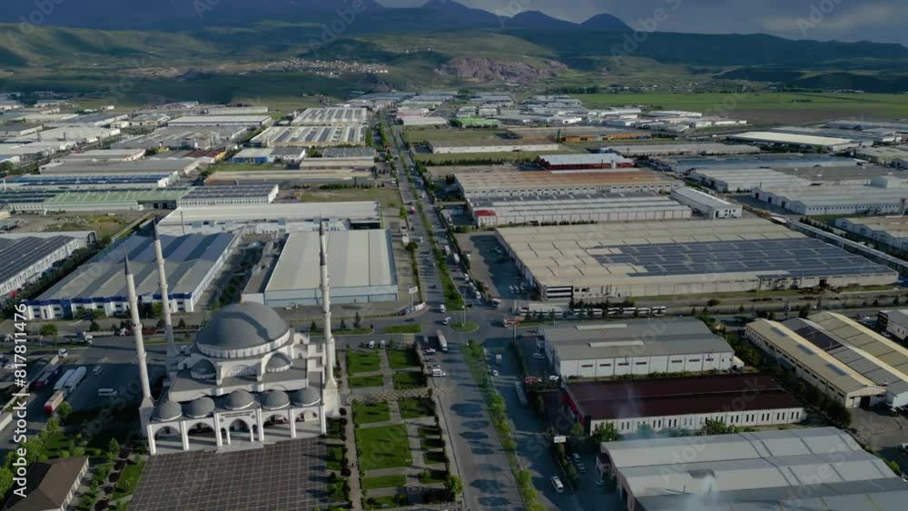 Magnificent aerial and daytime views of the mosque Magnificent aerial and daytime views of the mosque