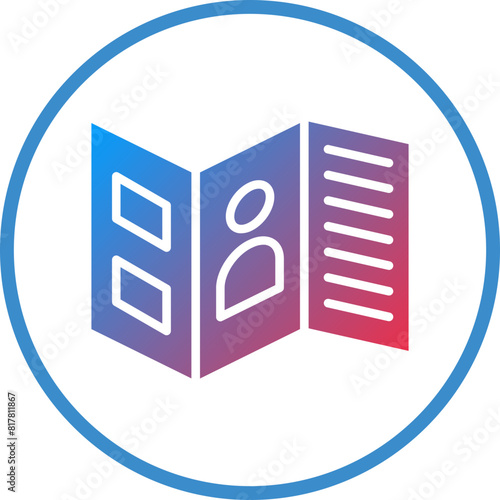 Brochure Icon Style