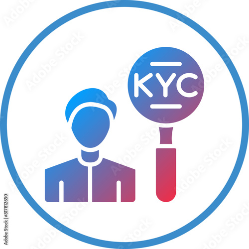 Know Your Customer Icon Style