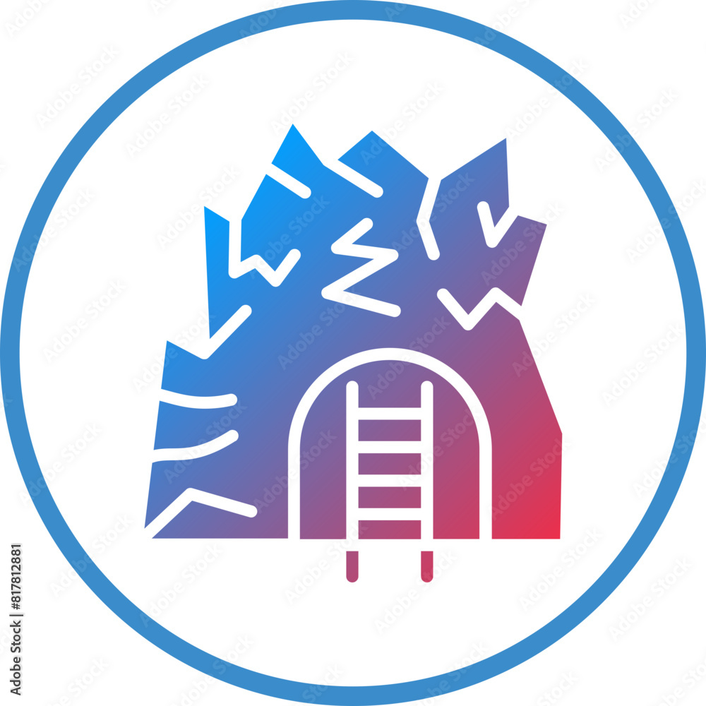 Desert Mine Icon Style Desert Mine Icon Style