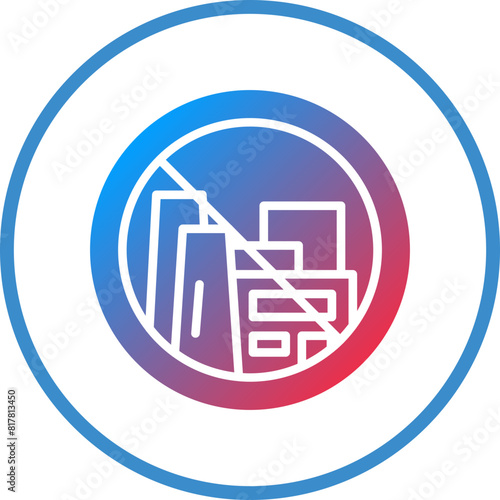No Fossil Fuels Icon Style