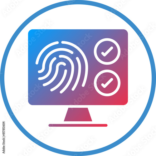 Biometrics Icon Style