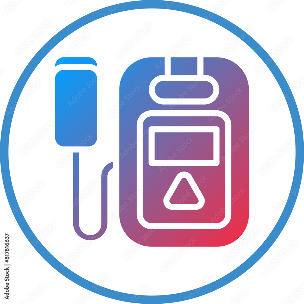 Defibrillator Icon Style Defibrillator Icon Style