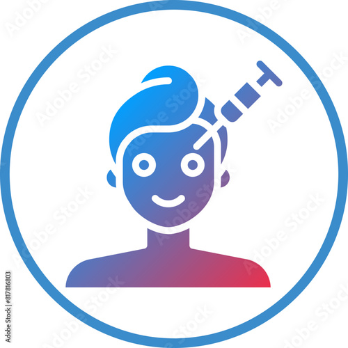 Facial Plastic Surgery Icon Style