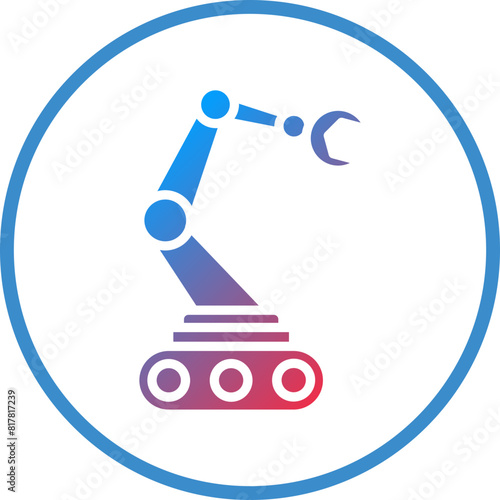 Autonomous Robotics Icon Style