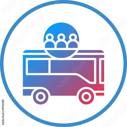 Group Excursion Icon Style