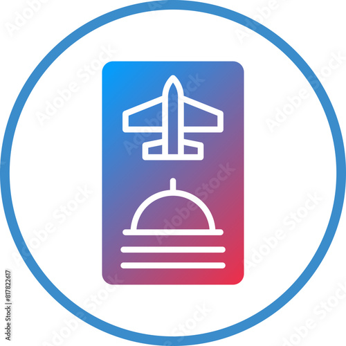 Digital Inflight Menu Icon Style