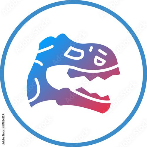 Dinosaur Icon Style