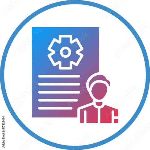 De Identification Icon Style