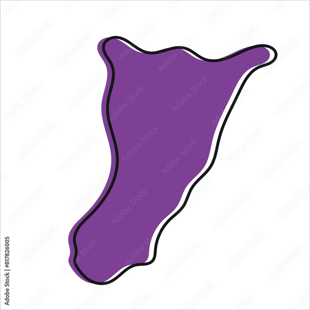 Tsirang district of Bhutan vector map illustration. Map Design Tsirang district of Bhutan vector map illustration. Map Design
