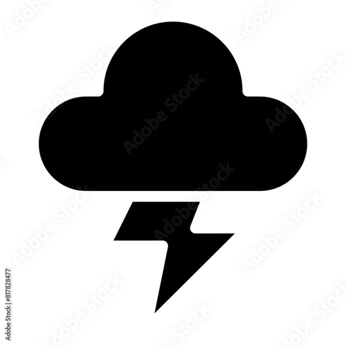 thunderstorm glyph
