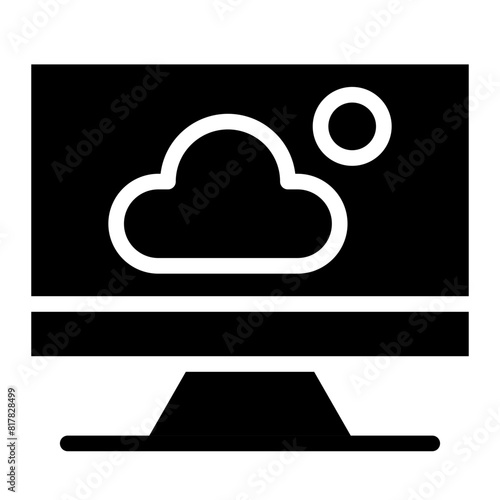 weather news glyph
