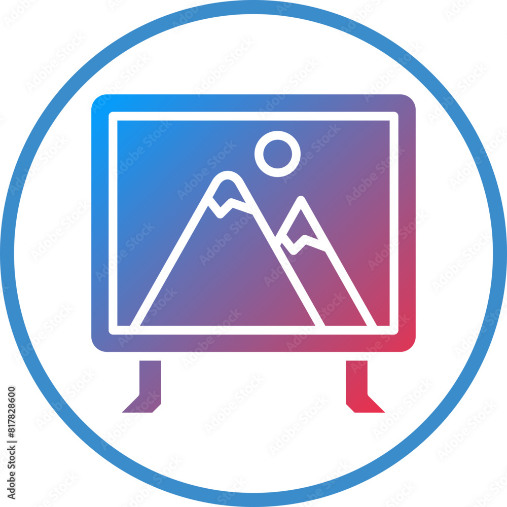 Digital Art Icon Style Digital Art Icon Style