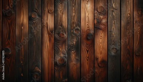 A background image of Redwood planks arranged horizontally