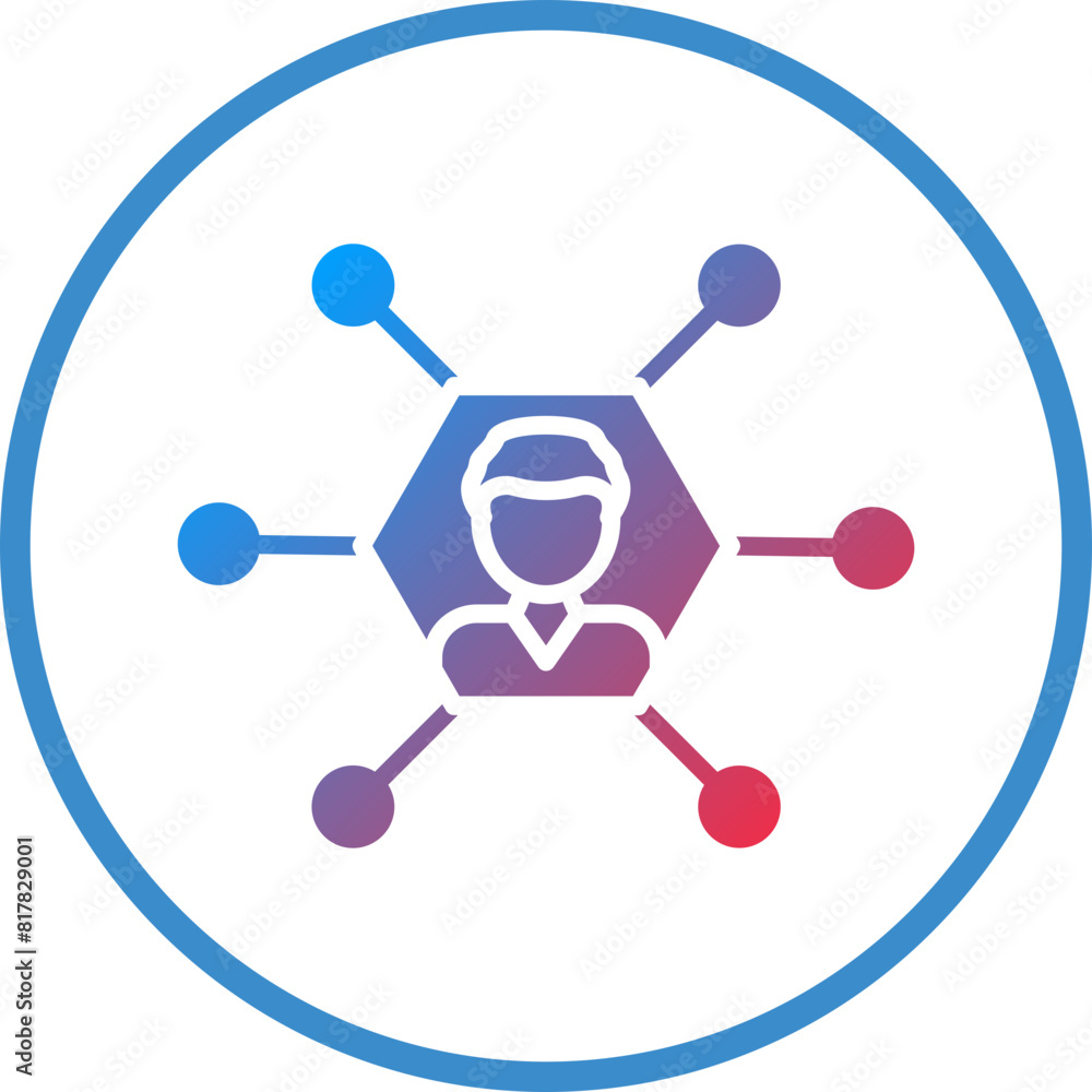 Customer Data Platforms Icon Style Customer Data Platforms Icon Style
