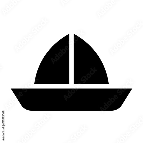 sailboat glyph
