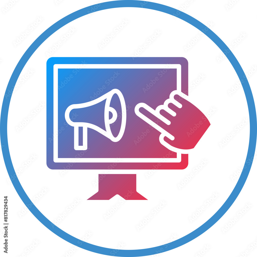 Account Based Marketing Icon Style Account Based Marketing Icon Style