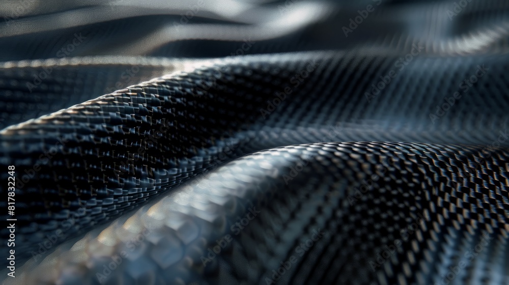 A dark carbon fiber material shot. A dark industrial texture suitable as a background on compositions A dark carbon fiber material shot. A dark industrial texture suitable as a background on compositions
