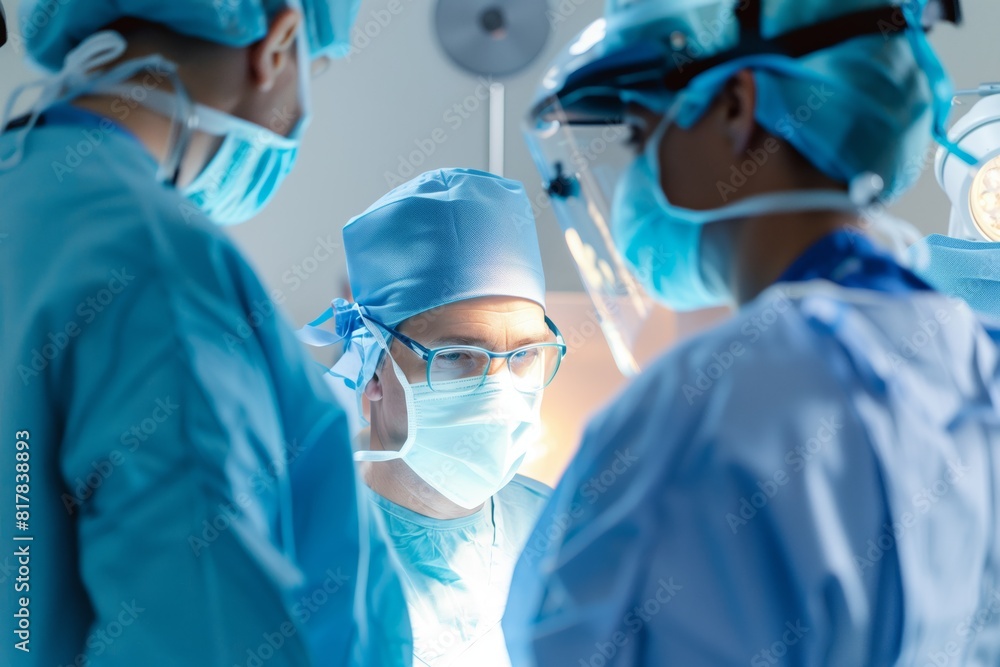 surgical resident observing experienced surgeon during procedure surgical resident observing experienced surgeon during procedure