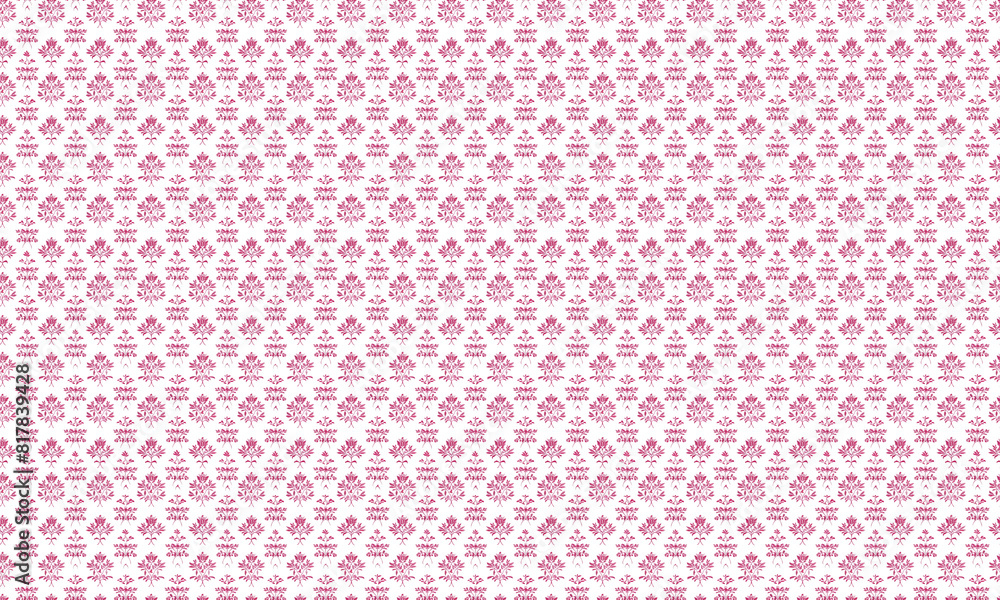 Pink stencil design pattern, background Pink stencil design pattern, background